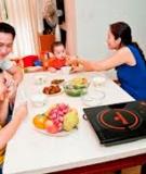 Bữa cơm gia đình ấm cúng với bào ngư nấu bồ câu