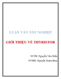 Luận văn tốt nghiệp: Giới thiệu về Thyristor