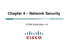 Chapter 4 – Network Security