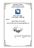 ĐỀ ÁN " THỰC TRẠNG TỶ GIÁ HỐI  ĐOÁI Ở VIỆT NAM GIAI ĐOẠN 2008 ĐẾN NAY" - MÔN HỌC: TÀI CHÍNH – TIỀN TỆ