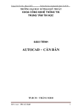 giáo trình autocad căn bản trường đại học sư phạm kỹ thuật