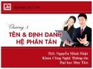 Chương 3 Tên & định danh hệ phân tán