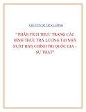 CHUYÊN ĐỀ TIỀN LƯƠNG " PHÂN TÍCH THỰC TRẠNG CÁC HÌNH THỨC TRẢ LƯƠNG TẠI NHÀ XUẤT BẢN CHÍNH TRỊ QUỐC GIA – SỰ THẬT"