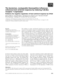 Báo cáo khoa học: The bacterium, nontypeable Haemophilus inﬂuenzae, enhances host antiviral response by inducing Toll-like receptor 7 expression