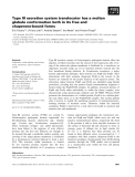 Báo cáo khoa học: Type III secretion system translocator has a molten globule conformation both in its free and chaperone-bound forms