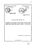 Nghiên cứu chức năng cho khu bảo tồn biển Rạn Trào- Vạn Ninh