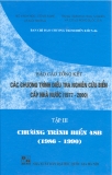 Báo cáo tổng kết chương trình điều tra nghiên cứu biển cấp nhà nước 1997 -2000 (tập 3)