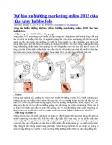 Dự báo xu hướng marketing online 2013 của của Amy BubbleJobs