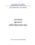 giáo trình quản lý chất thải nguy hiểm