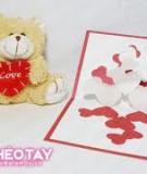 Tự làm thiệp Valentine đơn giản mà ấn tượng
