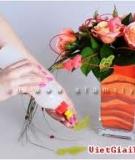 Cắm hoa sáng tạo với các bình 'hoa hồng trên cát'