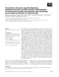 Báo cáo khoa học: Vaccination with prion peptide-displaying papillomavirus-like particles induces autoantibodies to normal prion protein that interfere with pathologic prion protein production in infected cells