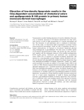 Báo cáo khoa học: Glycation of low-density lipoprotein results in the time-dependent accumulation of cholesteryl esters and apolipoprotein B-100 protein in primary human monocyte-derived macrophages