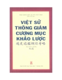 Việt sử thông giám cương mục khảo lược - Nguyễn Thông