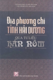 Địa phương chí tỉnh Hải Dương qua tư liệu Hán Nôm