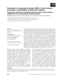 Báo cáo khoa học: Activation of nematode G protein GOA-1 by the human muscarinic acetylcholine receptor M2 subtype Functional coupling of G-protein-coupled receptor and G protein originated from evolutionarily distant animals