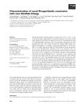 Báo cáo khoa học: Characterization of novel M-superfamily conotoxins with new disulﬁde linkage