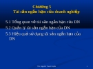 Bài giảng tài chính doanh nghiệp - Chương 5