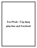 facewash - Ứng dụng giúp làm sạch fac