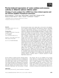 Báo cáo khoa học: Purine-induced expression of urate oxidase and enzyme activity in Atlantic salmon (Salmo salar)