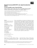 Báo cáo khoa học: Growth hormone/JAK-STAT axis signal-transduction defect A novel treatable cause of growth failure