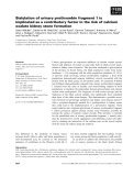 Báo cáo khoa học: Sialylation of urinary prothrombin fragment 1 is implicated as a contributory factor in the risk of calcium oxalate kidney stone formation