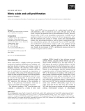 Báo cáo khoa học: Nitric oxide and cell proliferation