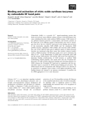 Báo cáo khoa học: Binding and activation of nitric oxide synthase isozymes by calmodulin EF hand pairs