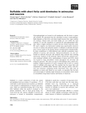 Báo cáo khoa học: Sulfatide with short fatty acid dominates in astrocytes and neurons