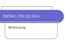 Đề tài bộ phát quang