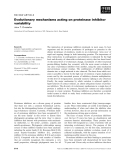 Báo cáo khoa học:  Evolutionary mechanisms acting on proteinase inhibitor variability