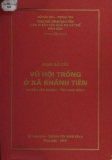 Di sản bảo tồn vũ hội trống ở xã Khánh Tiên Huyện Yên Khánh Tỉnh Ninh Bình