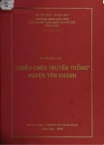 Di sản bảo tồn chiếu chèo truyền thống huyên Yên Khánh