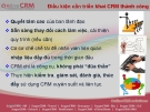 Điều kiện cần triển khai CRM thành công