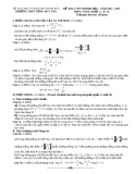 ĐỀ  KSCL ÔN THI ĐẠI HỌC.  NĂM 2012 - 2013  MÔN: TOÁN. KHỐI A - B - D.