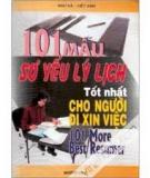 12 điều không nên đề cập trong bản sở yếu lý lịch