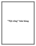 Nội công bán hàng 