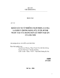 Khảo sát sự ô nhiễm Coliforms, E.coli, S.aureus trong kem, sữa tươi, bánh ngọt tại cửa hàng bán lẻ trên quận 4 của Hà Nội