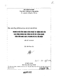 Nghiên cứu ứng dụng công nghệ tự động hóa vào gia công chính xác trên cơ sở các công nghệ tiên tiến như lase, plasma và tia lửa điện