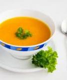 Cách nấu súp bí đỏ cà rốt cho bữa tiệc Giáng Sinh