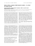 Báo cáo khoa học:  Human salivary a-amylase Trp58 situated at subsite )2 is critical for enzyme activity