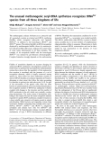 Báo cáo khóa học: The unusual methanogenic seryl-tRNA synthetase recognizes tRNASer species from all three kingdoms of life