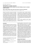 Báo cáo khoa học: Well-deﬁned secondary structures Information-storing molecular duplexes and helical foldamers based on unnatural peptide backbones