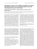 Báo cáo khoa học: Thermodynamic analysis of the unfolding and stability of the dimeric DNA-binding protein HU from the hyperthermophilic eubacterium Thermotoga maritima and its E34D mutant