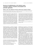 Báo cáo khoa học:  Diversity of metallothioneins in the American oyster, Crassostrea virginica, revealed by transcriptomic and proteomic approaches