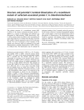 Báo cáo khoa học: Structure and potential C-terminal dimerization of a recombinant mutant of surfactant-associated protein C in chloroform/methanol