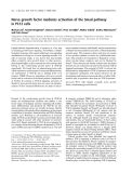 Báo cáo khóa học: Nerve growth factor mediates activation of the Smad pathway in PC12 cells