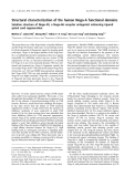 Báo cáo khóa học: Structural characterization of the human Nogo-A functional domains Solution structure of Nogo-40, a Nogo-66 receptor antagonist enhancing injured spinal cord regeneration