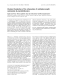 Báo cáo khóa học: Chemical foundation of the attenuation of methylmercury(II) cytotoxicity by metallothioneins