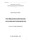 LUẬN VĂN:PHÁT TRIỂN GIAO DỊCH QUYỀN CHỌN VÀNG TẠI CÁC NGÂN HÀNG THƯƠNG MẠI VIỆT NAM